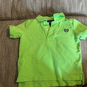 12 months chap polo like green